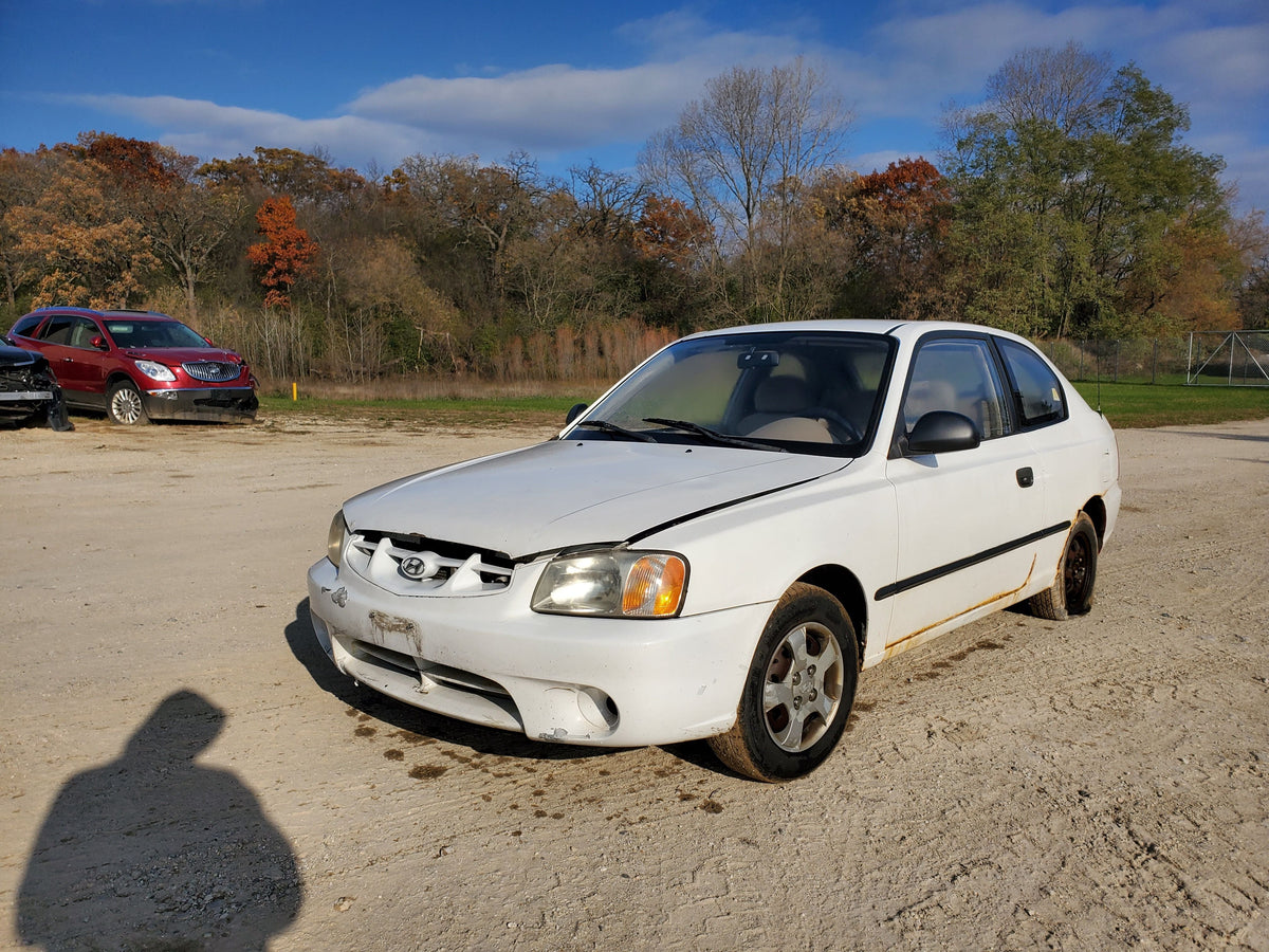 2002 Hyundai Accent Parts – Stock #210034