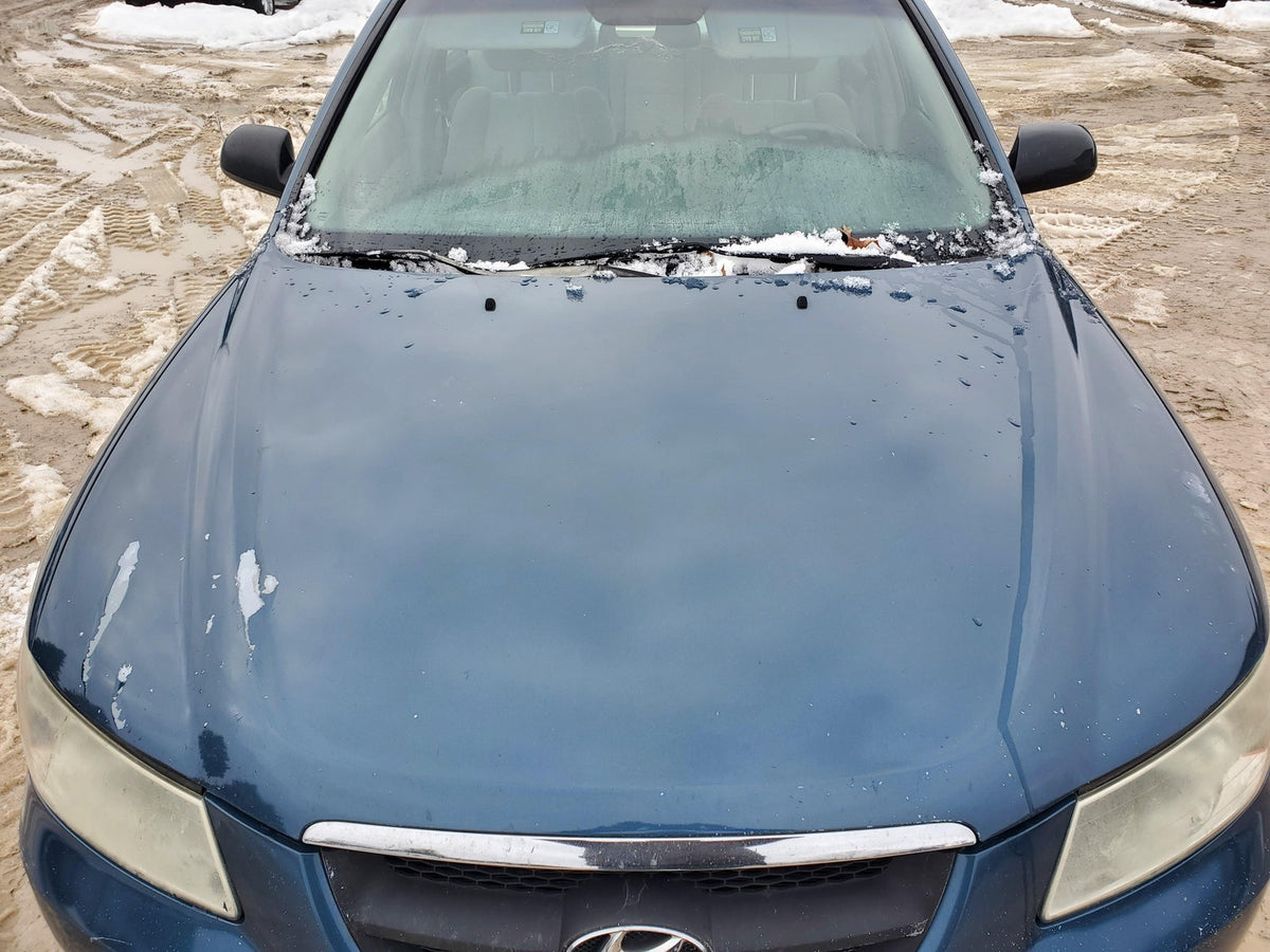 2006-2010 Hyundai Sonata Hood (U1 aurora blue pearl)(paint peel)(rock chips OEM