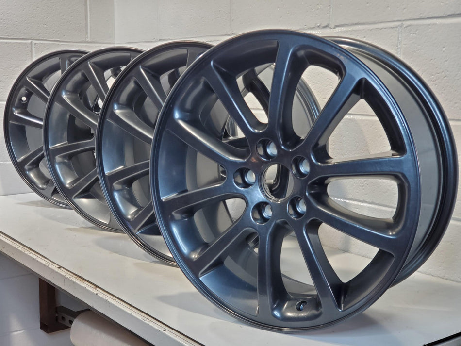 2008-2010 Ford Edge Set 18x7.5 Aluminum Wheels Sandblasted & Powder Coated OEM