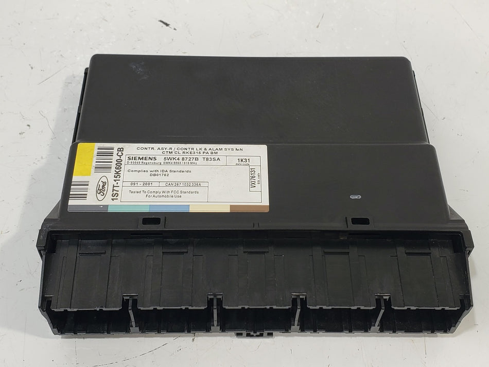 2002-2003 Ford Focus Keyless Entry Theft Locking Module OEM 1S7T-15K600-CB