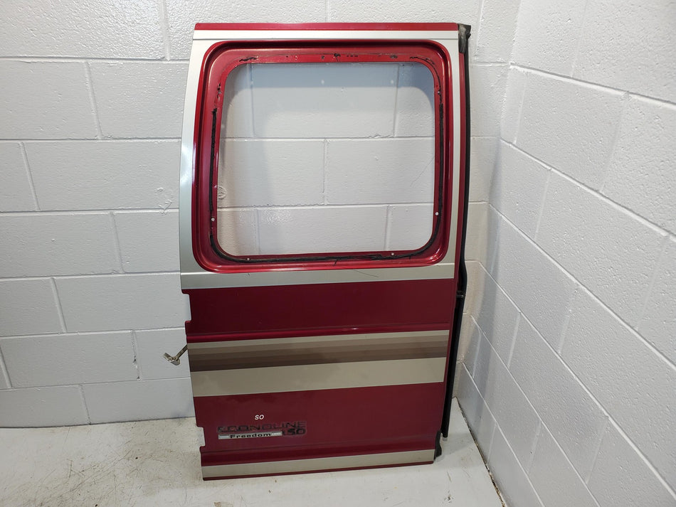 1992-2007 Ford E150 E250 E350 Rear Back LH Door Shell LOCAL PICKUP OEM