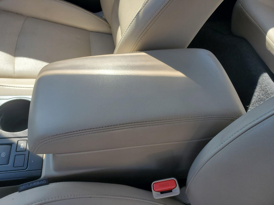 2015-2019 Subaru Legacy Front Center Console Arm Rest (leather)(P50 ivory