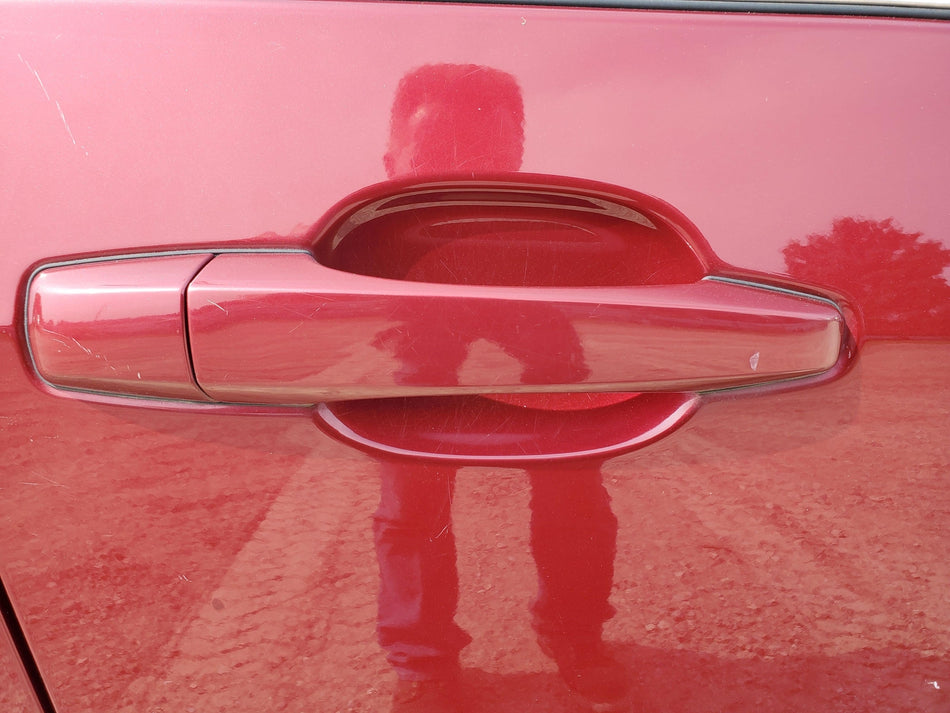 2004-2009 Cadillac SRX Front RH Passenger Outside Door Handle Assembly Maroon