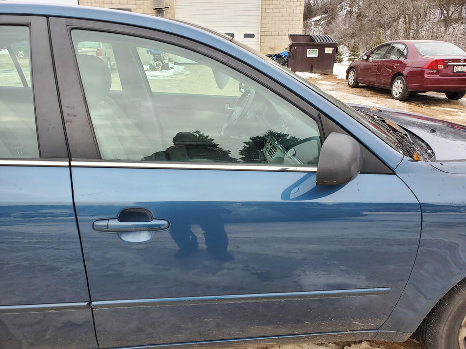 2006-2010 Hyundai Sonata Front RH Door (U1 aurora blue pearl)(electic