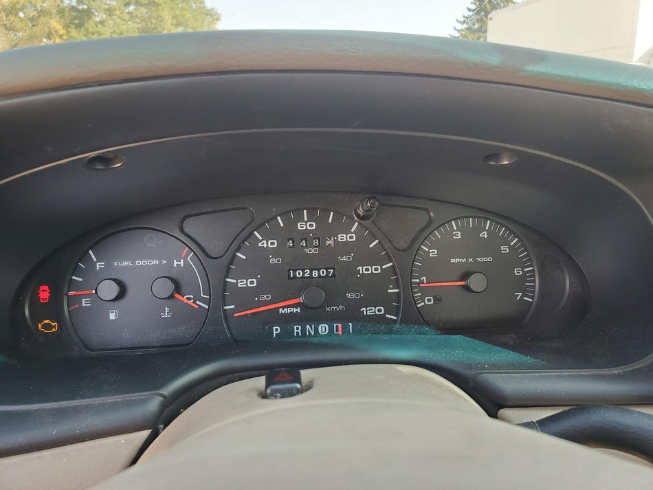 2000 Ford Taurus Speedometer Gauge Cluster (MPH)(7000 RPM Tach)(with o flex OEM