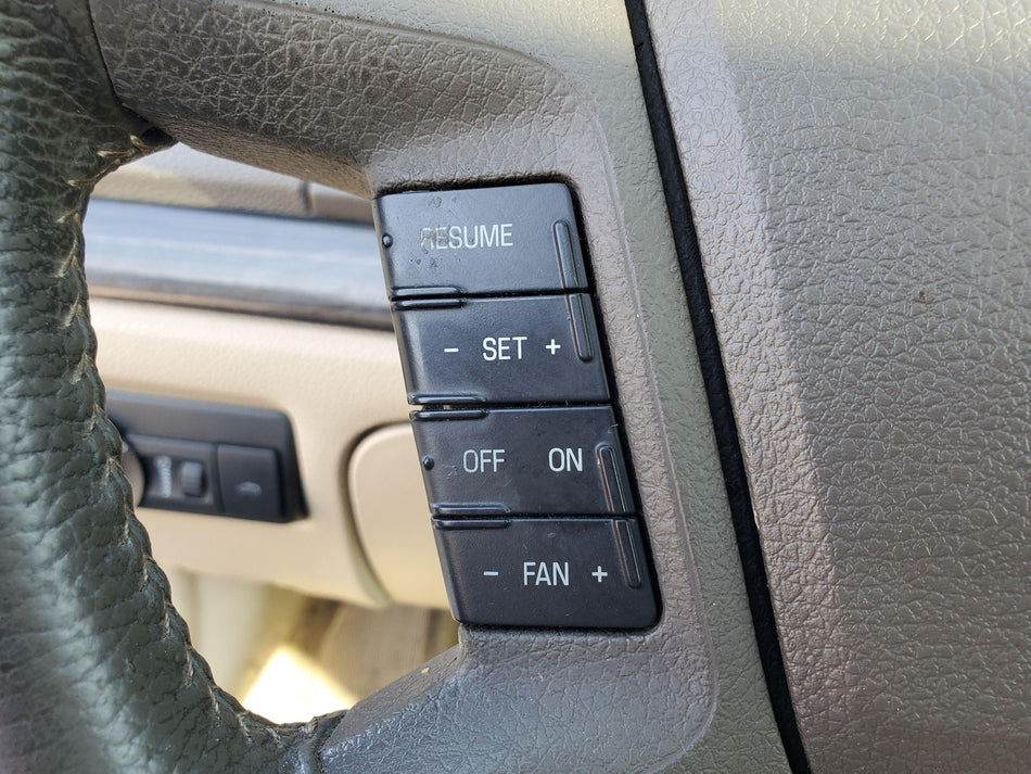 LH Steering Wheel Controls (cruise-heater)(leather wheel) 2007-2009 Ford Fusion