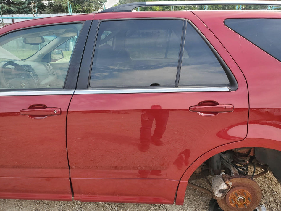 2004-2006 Cadillac SRX **LOCAL PICK UP** Rear LH Door Shell (maroon 80U OEM