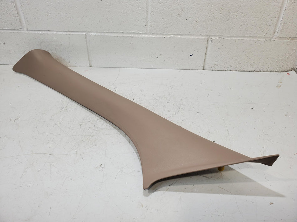 1992-2002 Ford E150 E250 E350 Windshield LH Pillar Trim TAN OEM F2UB-1503513-AF