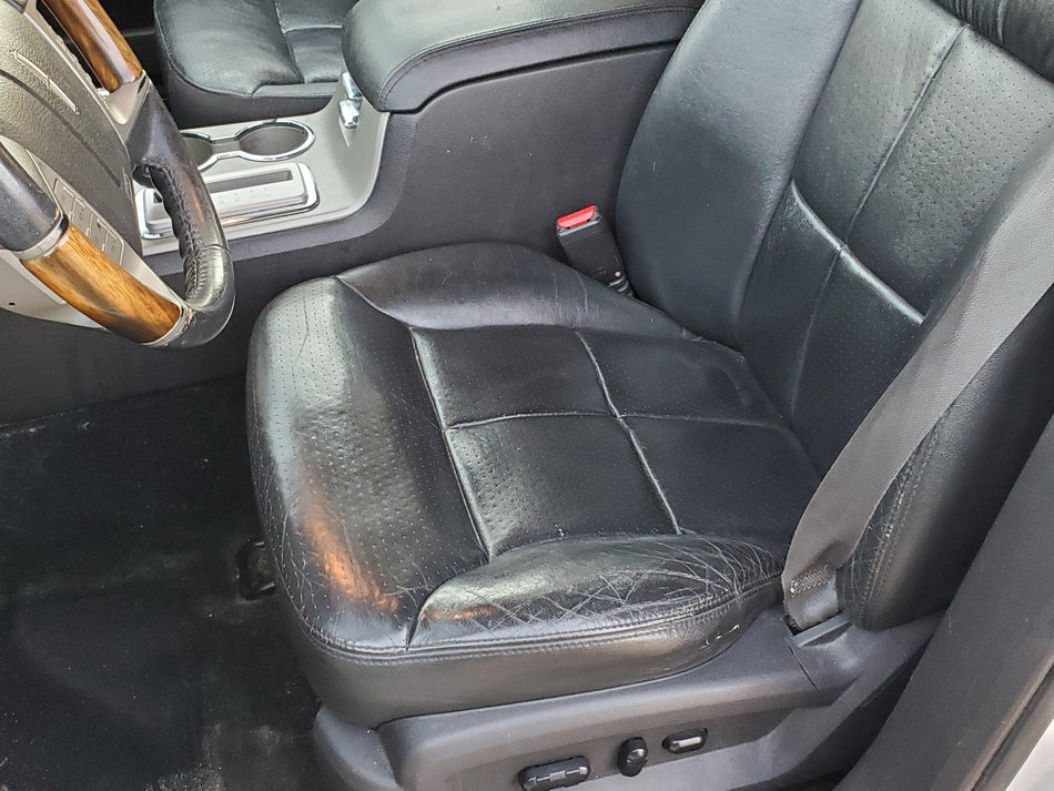 2007 Lincoln MKX Front LH Driver Seat (bucket)(black)(leather)(from 3/5/07