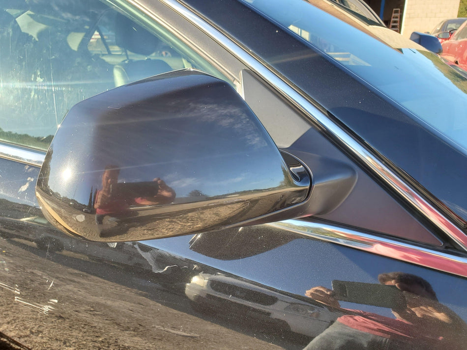2008-2014 Cadillac CTS RH Door Mirror (power)(GBA black raven)(Sdn OEM