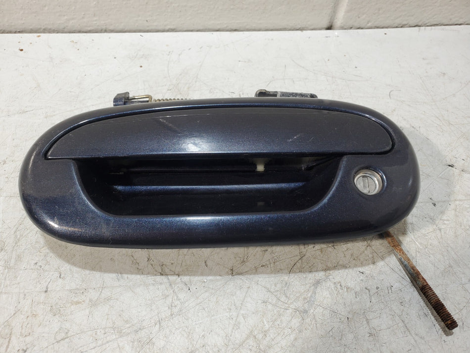 1997-2003 Ford F150 Front Left Outside Door Handle Assembly (LL wedgewood blue)