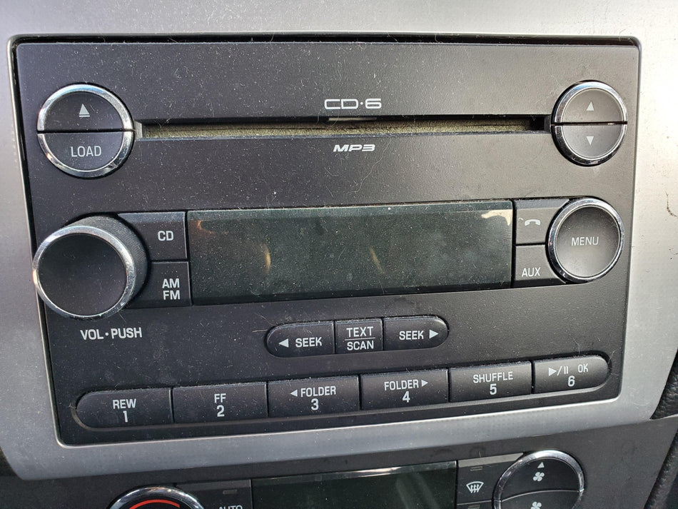 Radio Receiver (am-fm)(6 cd)(9E51-18C815-DA) 2008-2009 Mercury/Ford Milan/Fusion