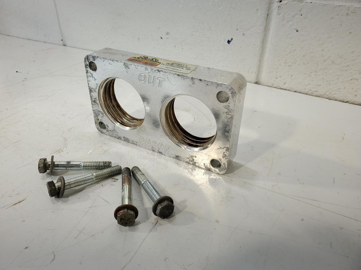 1987-1997 Ford F150 F250 F350 Helix Throttle Body Spacer Power Tower Plate 68005