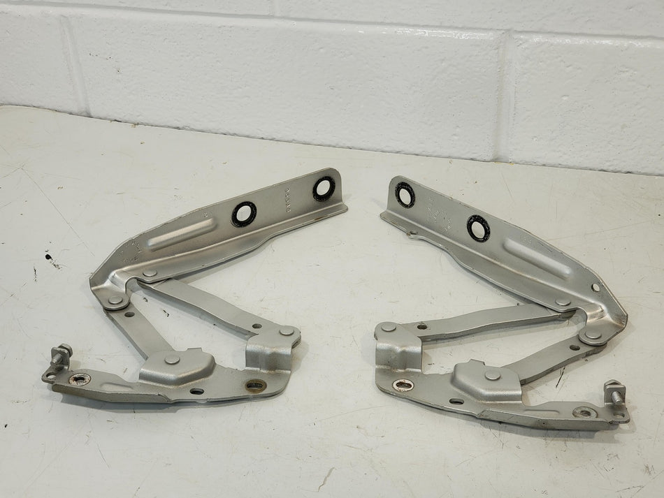 2008-2020 Dodge Grand Caravan LH and RH Hood Hinges Silver OEM