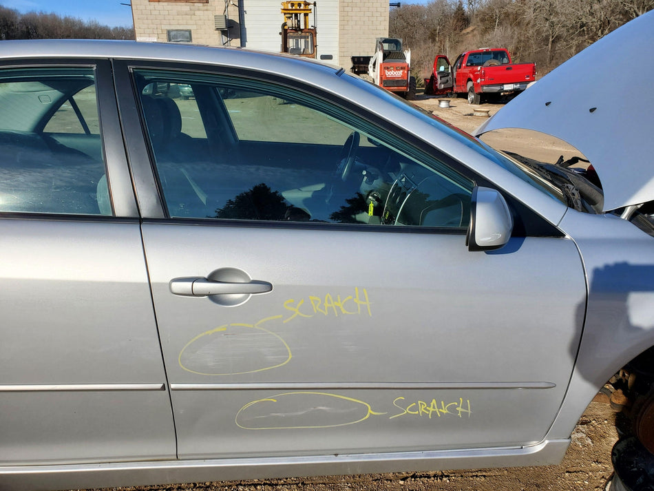 2003-2008 Mazda 6 Front RH Door (silver metallic