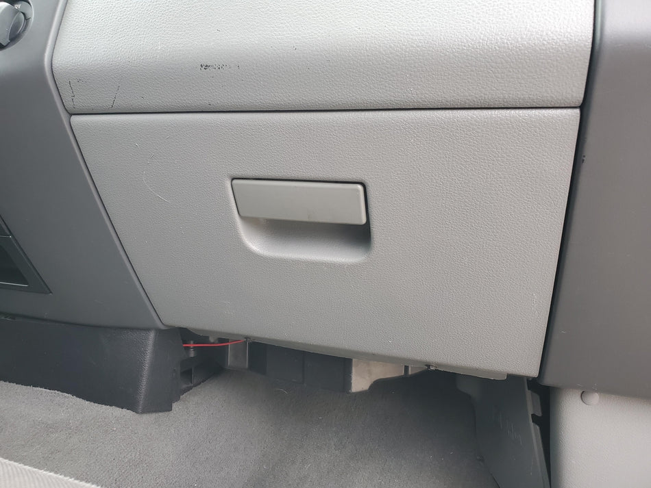 2004-2008 Ford F150 Glove Box (gray/flint)(scratch see 2nd pic OEM
