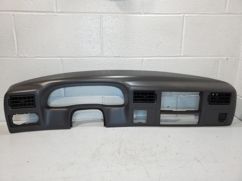 1999-2004 Ford F250 F350 Dash Cluster Bezel Dark Gray F81B-250/700-44D70 OEM