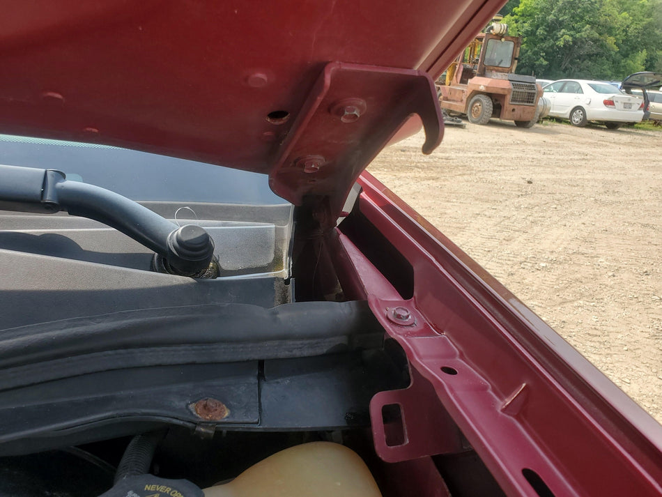 2004-2009 Cadillac SRX Front LH Hood Hinge (maroon 80U) OEM