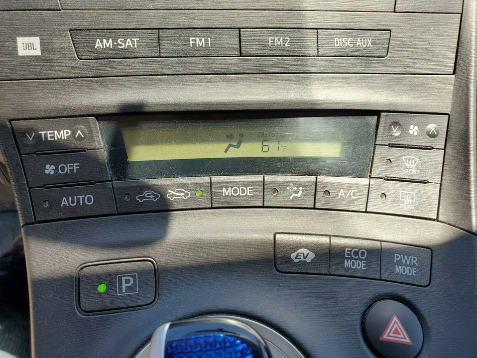2010 11 Toyota Prius Heater A/C Control