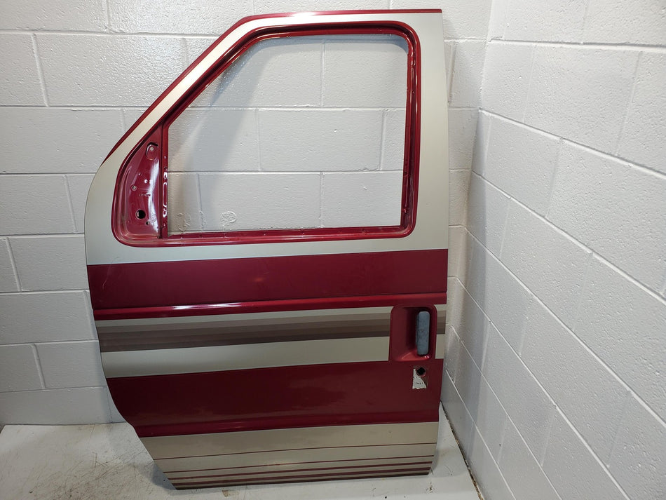 1992-1996 Ford E150 E250 E350 Front LH Driver Door Shell LOCAL PICKUP OEM