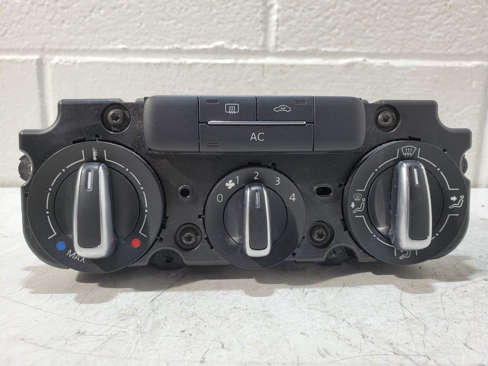 2011-2014 Volkswagen Jetta Heater A/C Control (sdn)(single zone)(manual)