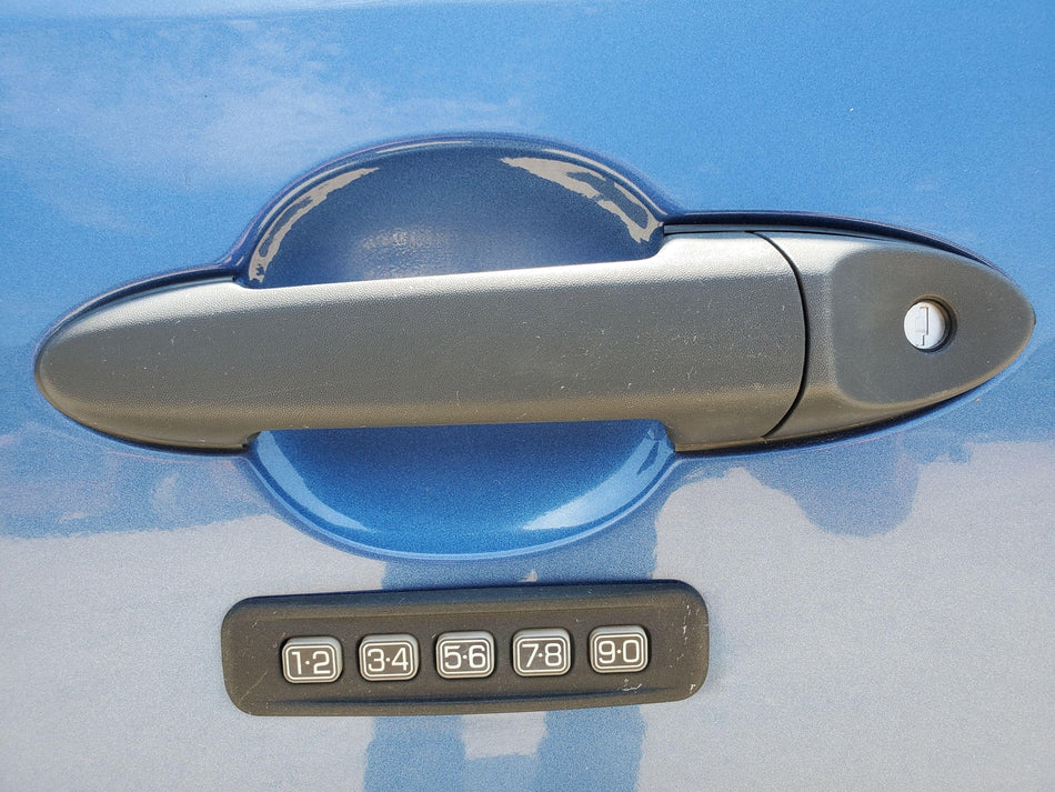 2008-2012 Ford Escape Front LH Outside Door Handle Assembly Black Textured OEM