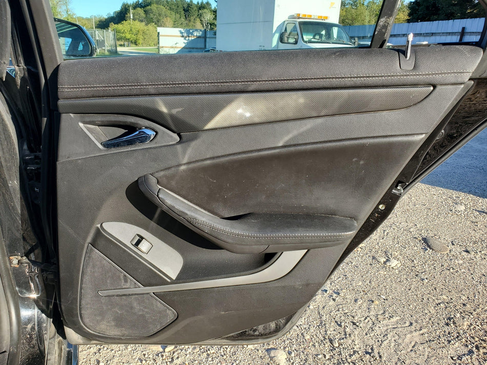 2008-2013 Cadillac CTS Rear RH Inside Door Panel (AFA ebony/ebony)(Sdn OEM