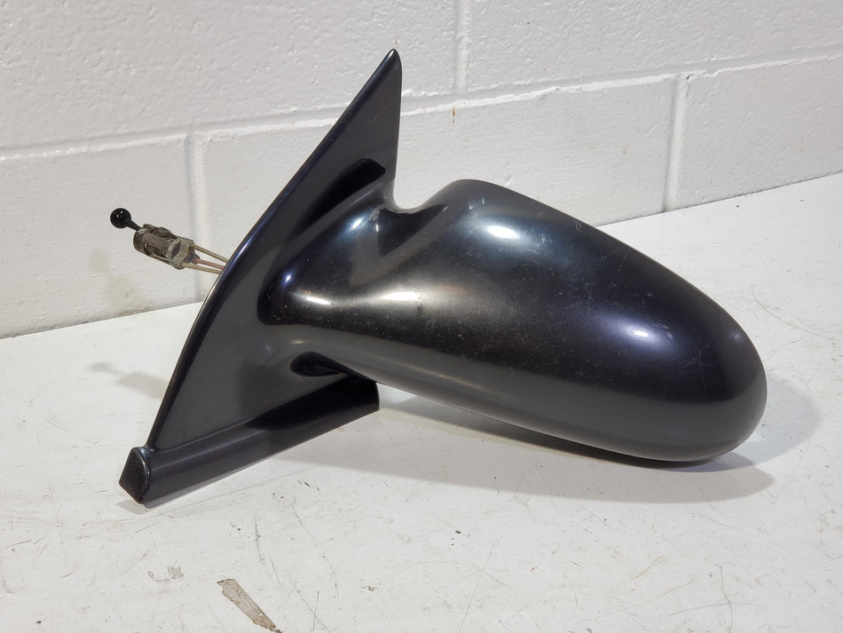 LH (driver side) Door Mirror (manual)(black) 1996-2002 Saturn S Series