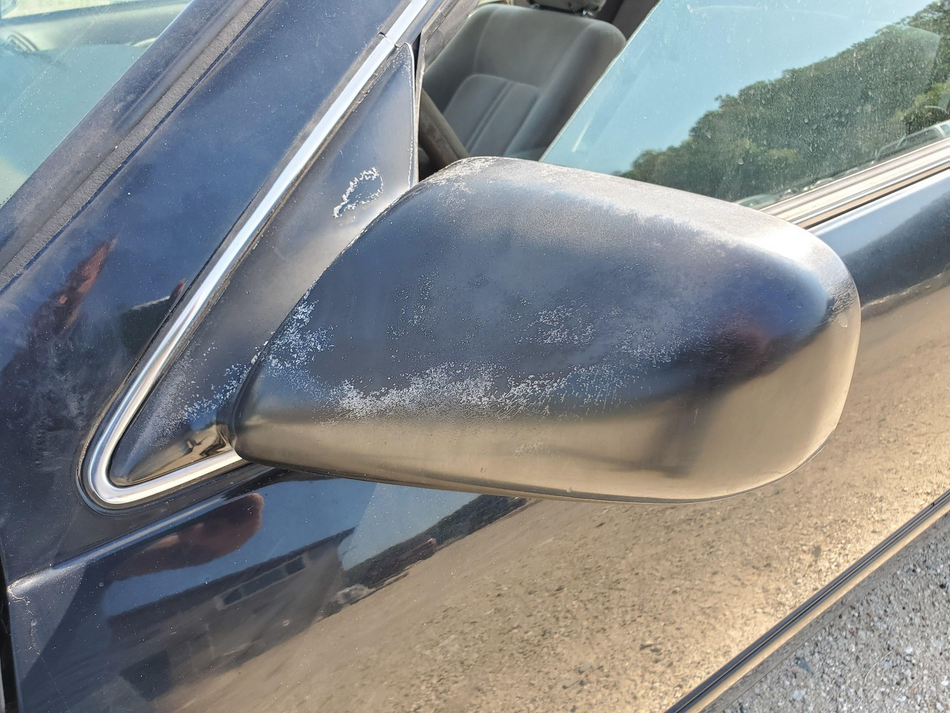 1997-2001 Toyota Camry Front LH Door Mirror (fade)(black) (no heat)(US built)