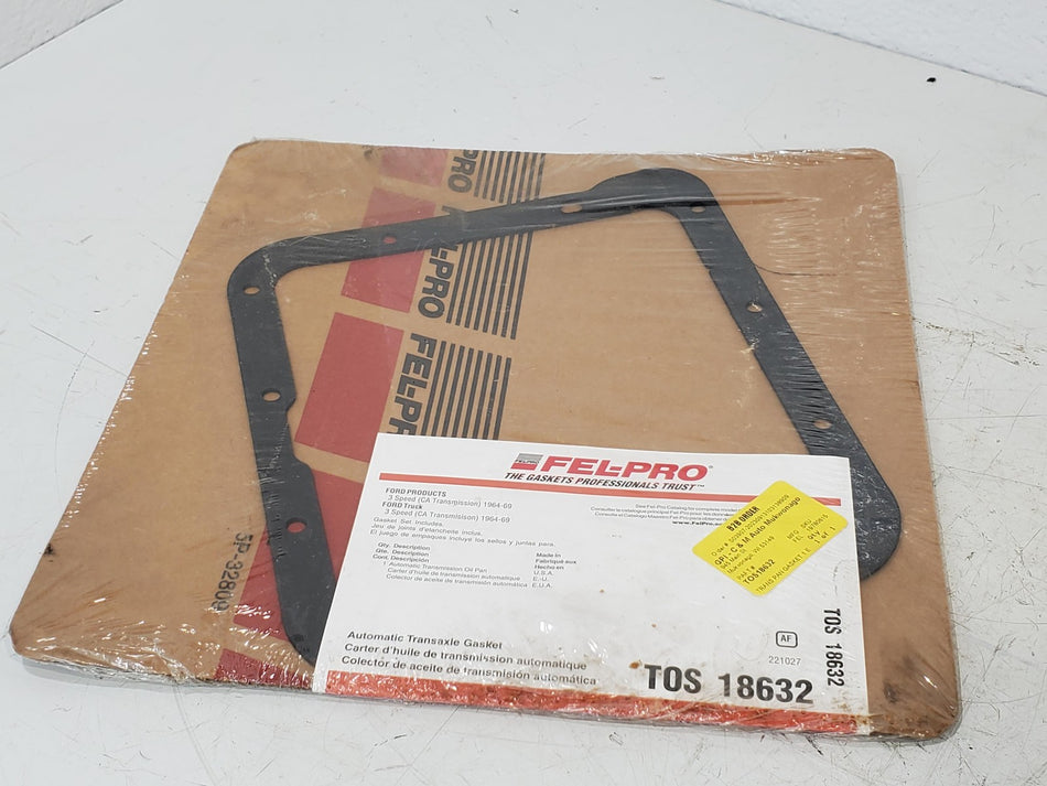 Fel-Pro TOS 18632 Automatic Transaxle Gasket Ford Truck 3 Speed 64-69 RWD OEM