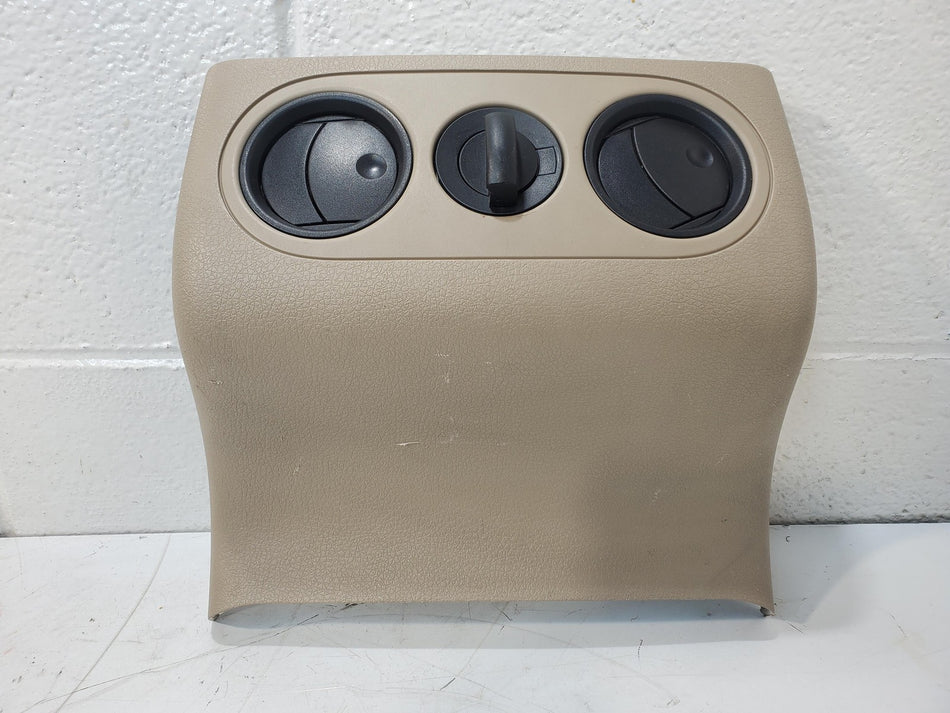 2004-2008 Ford F150 Center Console Rear Panel 12 Volt Outlet OEM King Ranch TAN