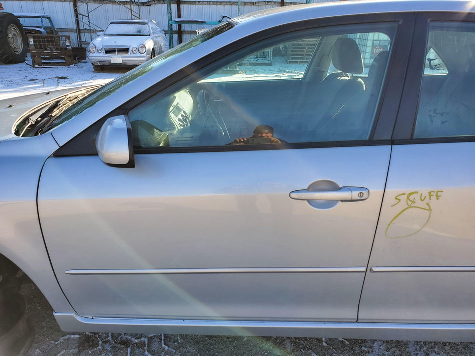 2003-2008 Mazda 6 LH Front Door (silver metallic