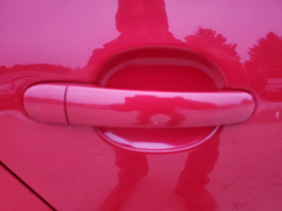 2011-2018 Volkswagen Jetta Rear RH Outside Door Handle Assembly (tornado red