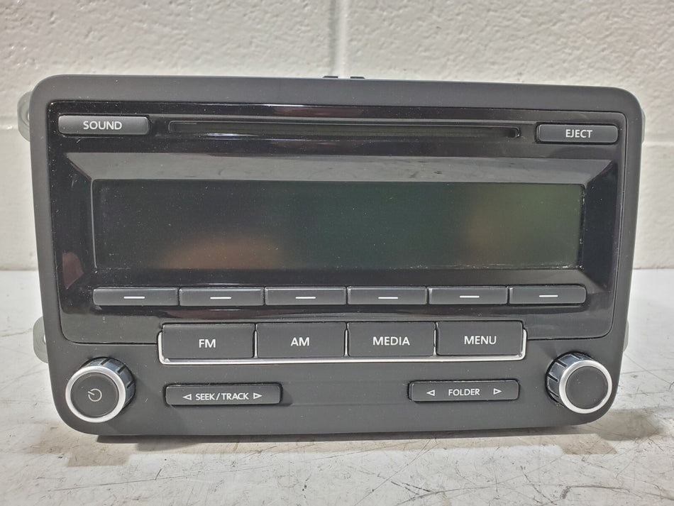 2011 2012 2013 2014 Volkswagen Jetta AM-FM Radio (single CD)(w/o nav)