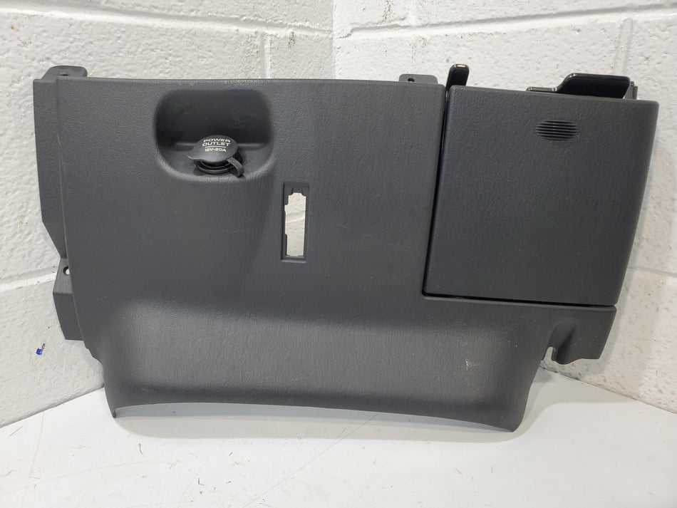 2001-2003 Dodge Durango LOWER Center Dash Ash Tray Power Outlet Trim Bezel Gray