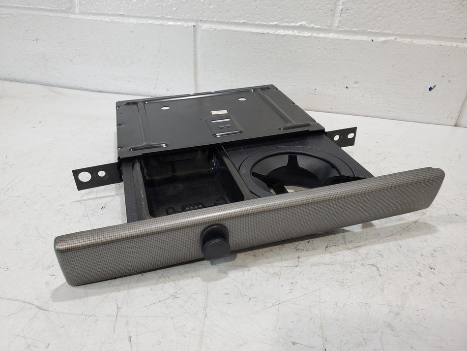 1992-1996 Ford Van E150 E250 Econoline Gray Cup Holder Ash Tray Slide Out Dash