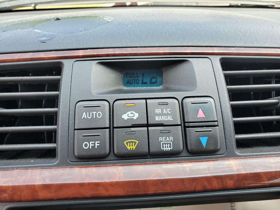 01 02 03 04 2005 06 Acura MDX Heater A/C Control (dash)