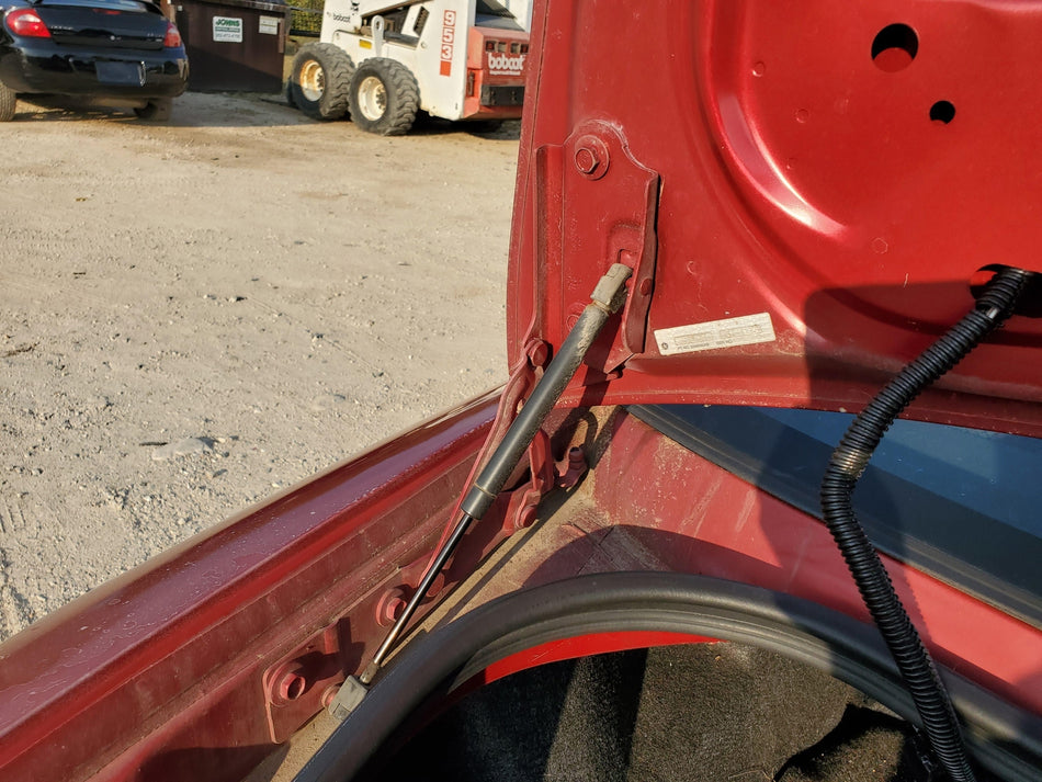 2001-2006 Dodge Stratus Left Trunk Lid Hinge PRH Inferno Red Crystal Sedan OEM