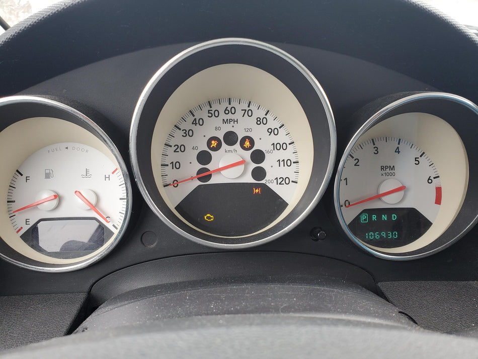 Speedometer (120 mph)(electric locks) 2009 Dodge Caliber
