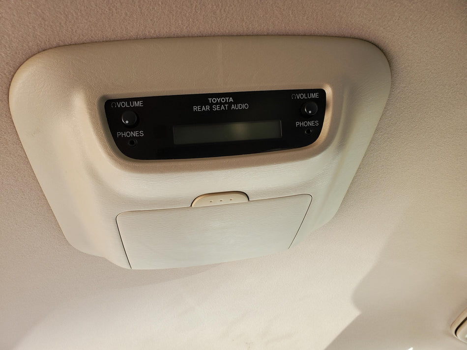 2004-2010 Toyota Sienna 2nd Row Roof Console Head Phone Ports (FB41 Beige