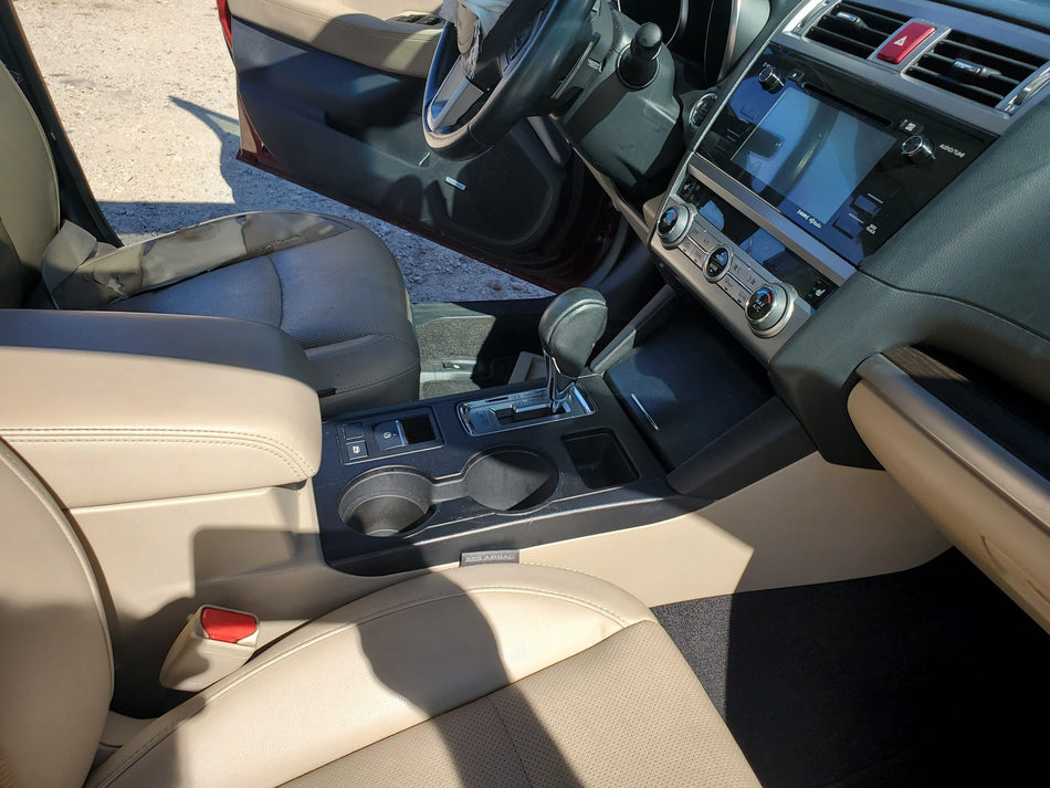 2015-2019 Subaru Legacy Front Floor Console (AT)(CVT)(leather)(P50 ivory