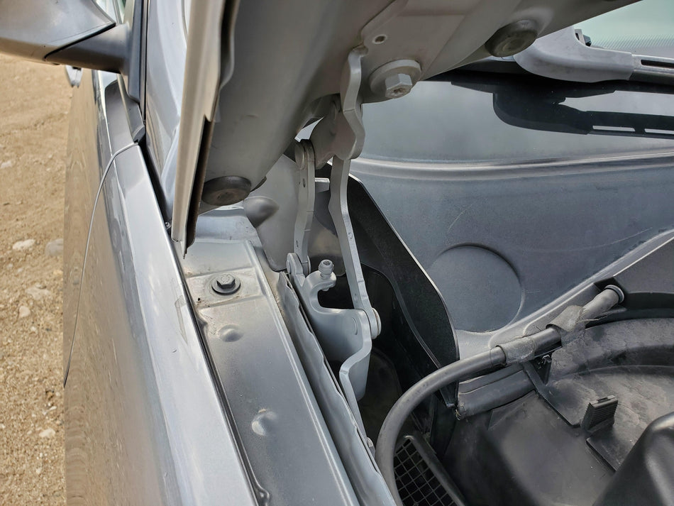 2007-2012 BMW 328 Front RH Hood Hinge (space gray met