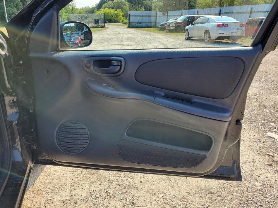 Front RH Inside Door Panel (dark slate gray)(w/o switches) 2003-2005 Dodge Neon