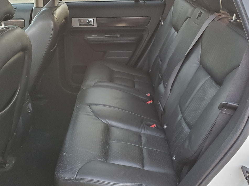 2007 Lincoln MKX Rear Seat (black)(leather)