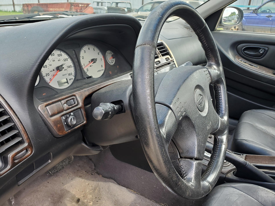 2000-2001 Nissan Maxima Steering Column with Key (w/o wheel-AB-swicthes-trim)
