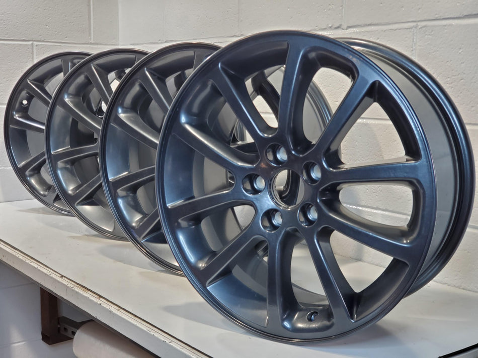 2008-2010 Ford Edge Set 18x7.5 Aluminum Wheels Sandblasted & Powder Coated OEM