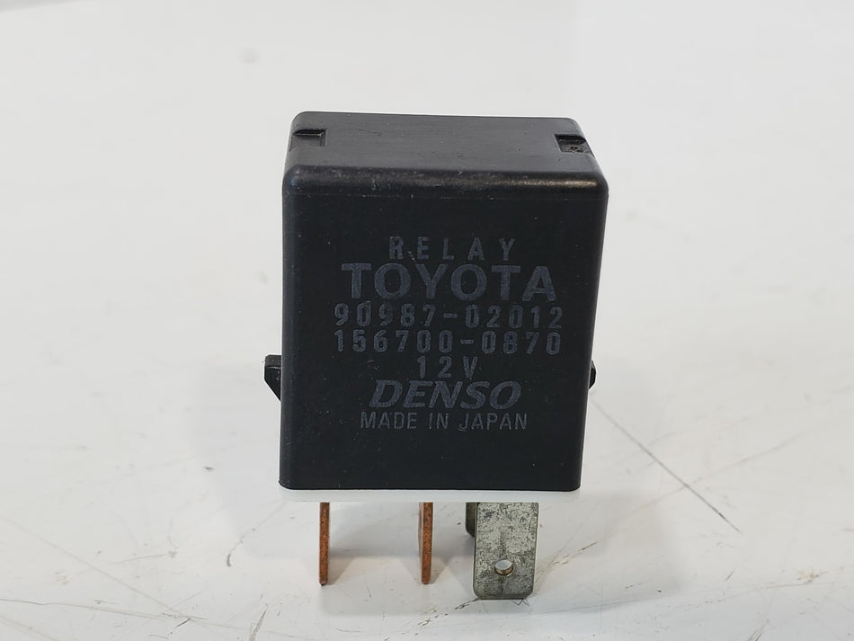96-10 GENUINE TOYOTA LEXUS DENSO RELAY 90987-02012 TESTED! FITS MULTIPLE YEARS