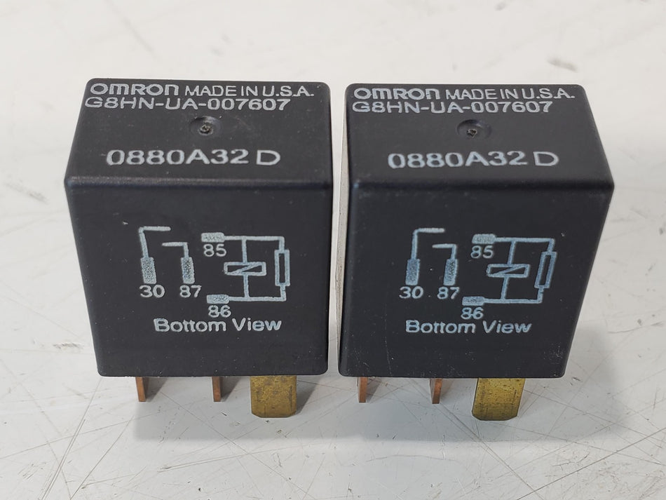 2 OEM Omron Relay G8HN-UA-007607 Honda Acura Lot Of 2 Tested