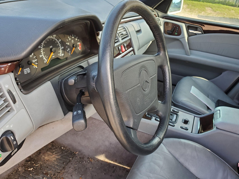 1997 Mercedes Benz E420 Steering Column W/O Wheel-AB-Switches Column ONLY