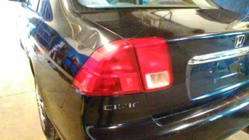 Driver Left Tail Light Sedan Lid Mounted Fits 01-02 CIVIC 34 OEM